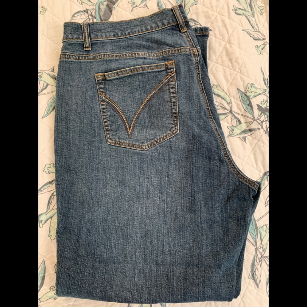 🔴Women’s Venezia Stretch Denim Jeans Size 20